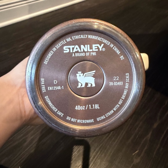 Stanley Rose Quartz Glow Tumbler with White Handle - Picture 3 of 3